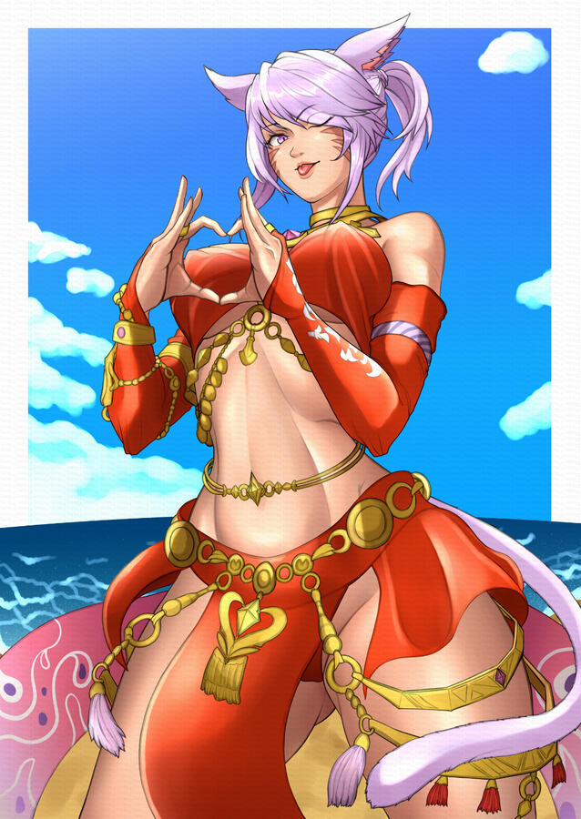 Dancer Miqote Dancer Miqote